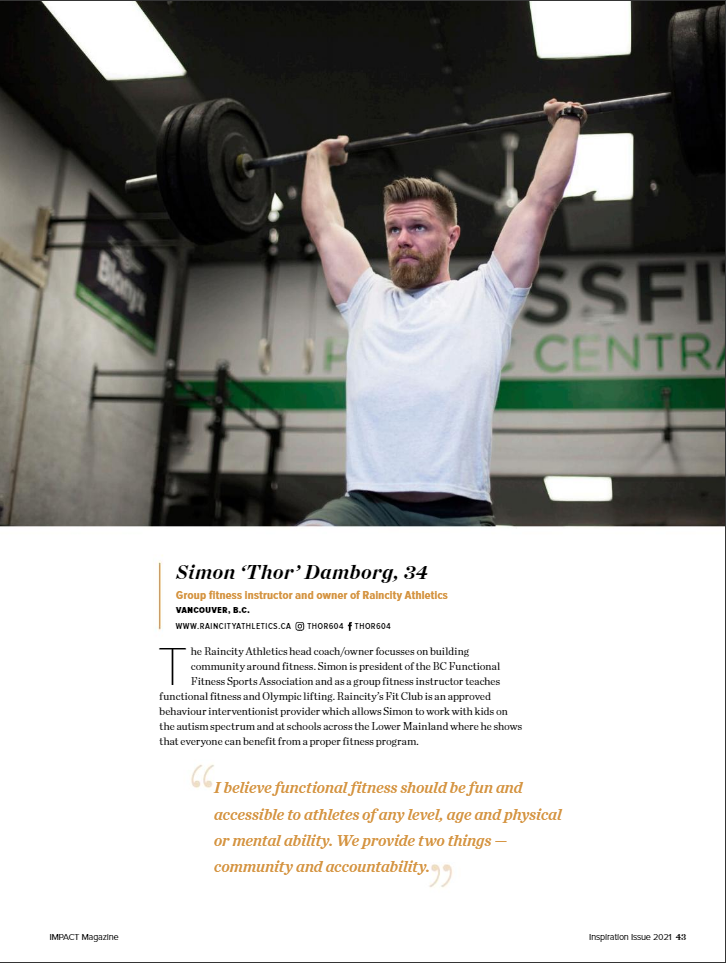 Impact Magazine: Top Fitness Instructors 2021