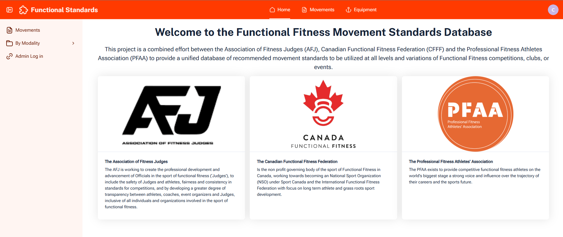 The Movement Library Database & Schools.fit